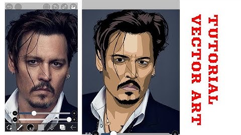 tutorial vector art di ibis paint x indonesia