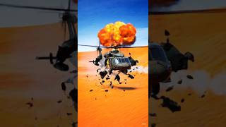 AI Generated a Massive Chopper Explosion #Chopper #choppercrash #fyp