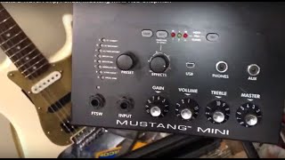 Make a Travel Amp, Fender Mustang Mini. Rob Chapman