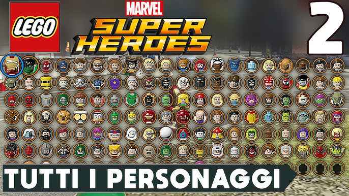 LEGO MARVEL SUPER HEROES ▻ TUTTI I PERSONAGGI SBLOCCATI - [#1] 