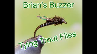 How to tie - an Emerging Buzzer - Tying Deadly Trout Flies