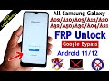 Without pc samsung android 1112 frp bypass 2024  a02a03a20a10a12a50a32 google account unlock