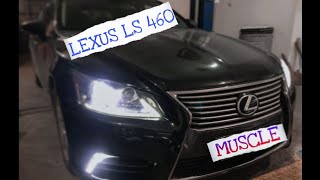 LEXUS LS460 ПРАВИЛЬНЫЙ РЕМОНТ АМОРТИЗАТОРОВ.