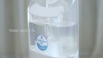 16" Lontor Rechargeable Mist Fan with Remote Control