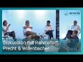 Eine bessere Welt durch Investments? Diskussion mit Rahmstorf, Precht & Willenbacher