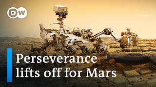 NASA launches new Mars mission with Perseverance rover | DW News