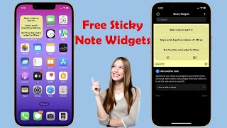 Best Free Sticky Note Widgets for iPhone screenshot 2