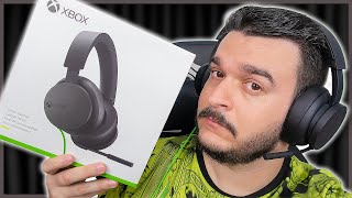 HEADSET MICROSOFT 8li-00001 XBOX - UNBOXING, TESTES E OPINIÃO - PT/BR