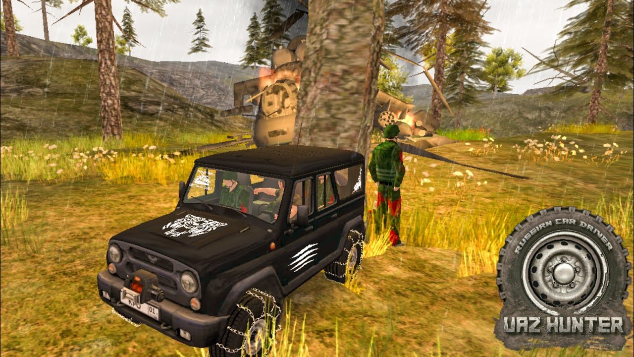 RUSSIAN CAR DRIVER UAZ HUNTER NEW GAMEPLAY | KD FIRE OFFICIAL 