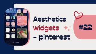 How to create aesthetics widgets changing hourly/ daily using Pinterest - Iphone users screenshot 4