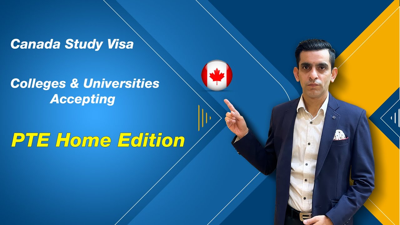 Canada Study Visa and Offer Letter with PTE Home Edition - YouTube
