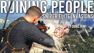 Invading people's games and ruining them in Sniper Elite… screenshot 2