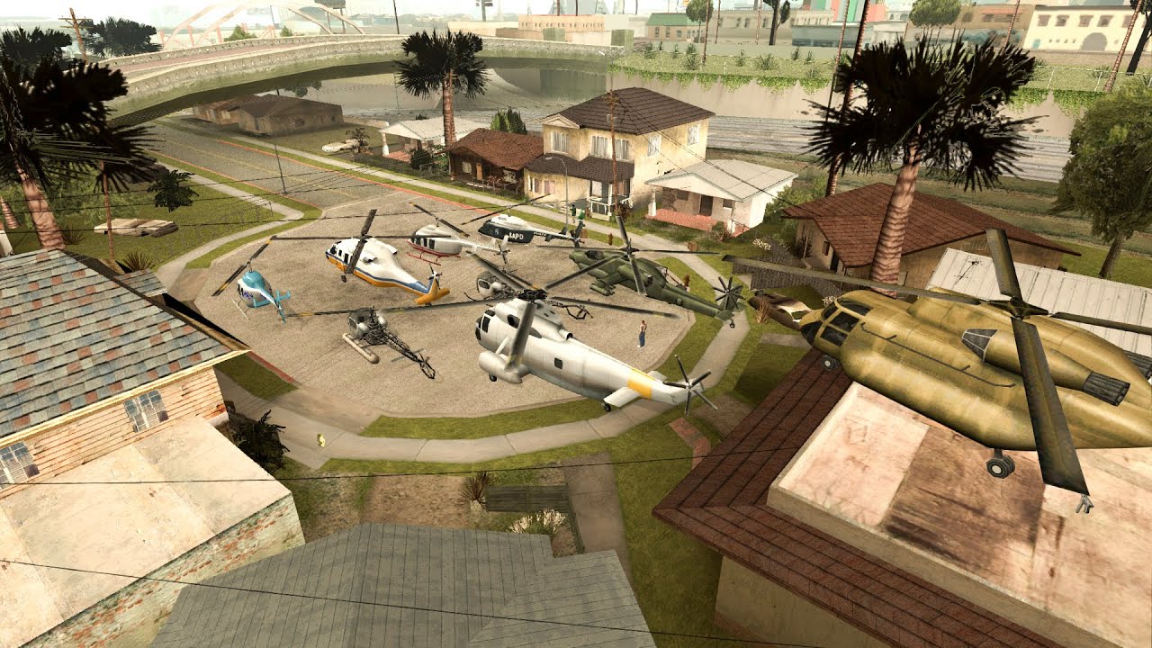 How To Get All Helicopters In GTA San Andreas