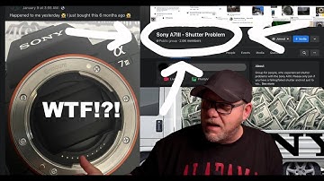 Sony A7III Shutter Problem....STILL!!?!