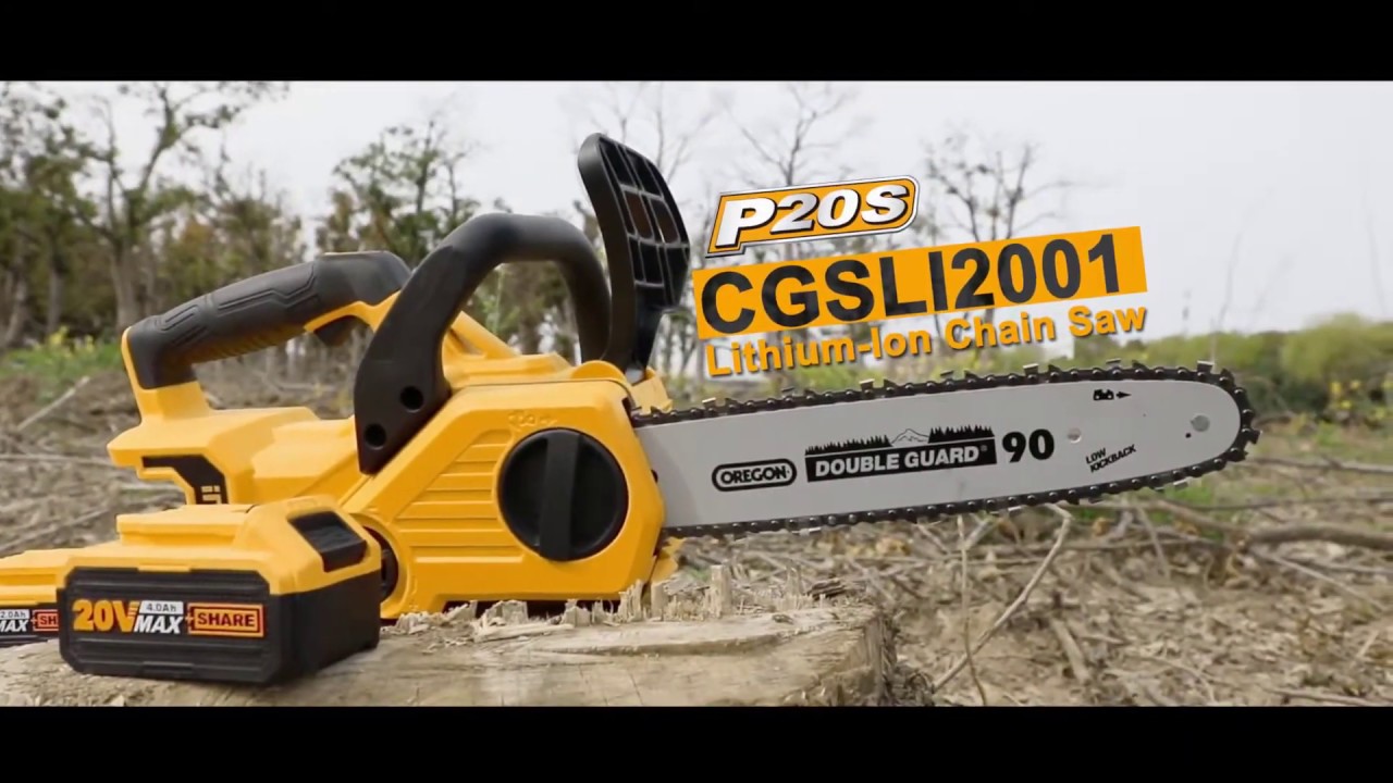 Motosierra de Cadena Electrica Ingco P20S A Bateria 20V Motor Brushless  Espada 30cm Oregon CGSLI2001 - YouTube