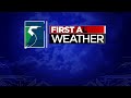First Alert Weather Update: Saturday rain chances