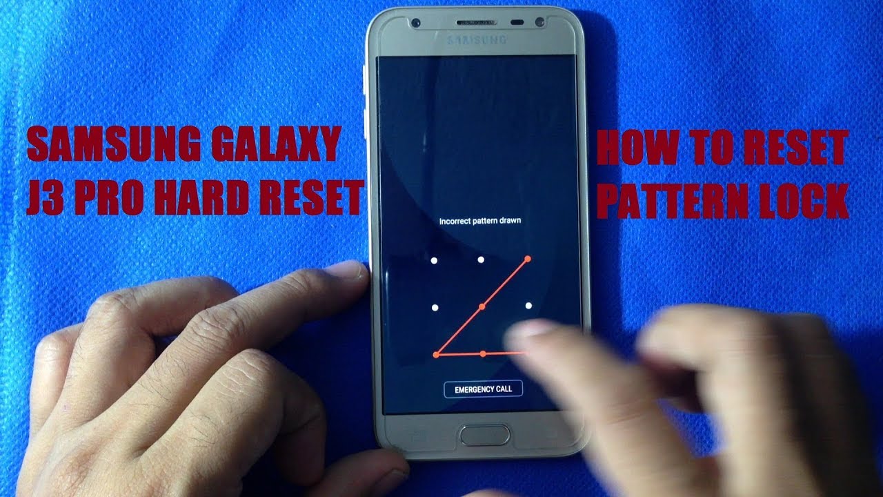 Samsung Galaxy J3 Pro Hard Reset