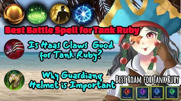 How to Use Ruby as a Tank (Detailed Explanation) ~ Ruby Tutorial ~ Ruby Guide ~ Mobile Legends 2021