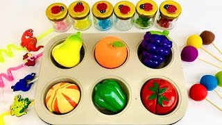 Satisfying Video I How to make Heroes Lolipops in to Heart Pool AND Rainbow Painted Cutting ASMR