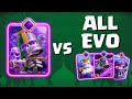 💀 Skeletons Army EVO VS All Evolutions | Clash Royale