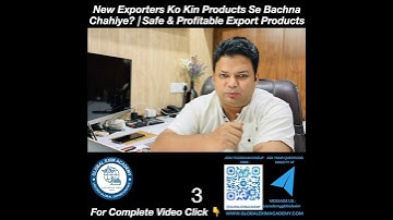 Safe Products to Export for beginners Start Export Import Business from India | Free Training