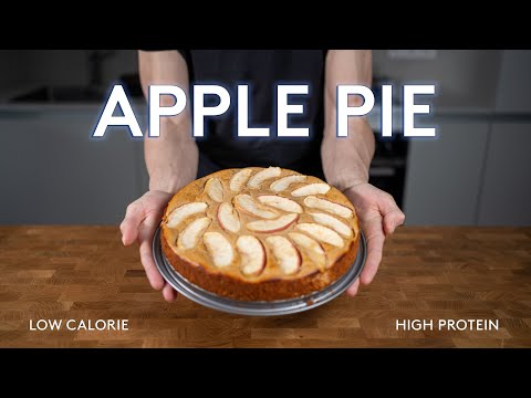 The Anabolic Apple Pie Recipe that makes me Happy  Healthy Apple Cake  low calorie dessert