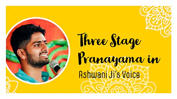 Three Stage Pranayama in Ashwani Ji's Voice | The Art of Living