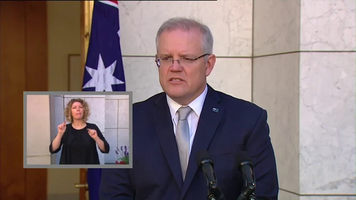 The Prime Minister is speaking live with an update on Australia's response to COVID-19