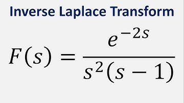 Inverse Laplace Transform with unit step function: e^(-2s)/(s^2(s - 1))
