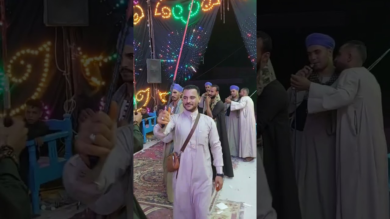 افراح الصعيد محافظه اسيوط مركز الفتح عرب مطير فرحه ادهم خالد القاضي والرائد عادل الأسيوطي