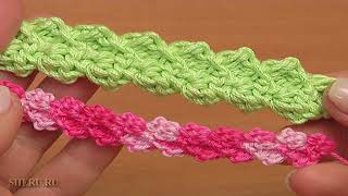 Как связать рельефный шнур гусеничка Урок 98 Crochet Cord Pattterns Как связать рельефный шнур гусеничка Урок 98 Crochet Cord Pattterns