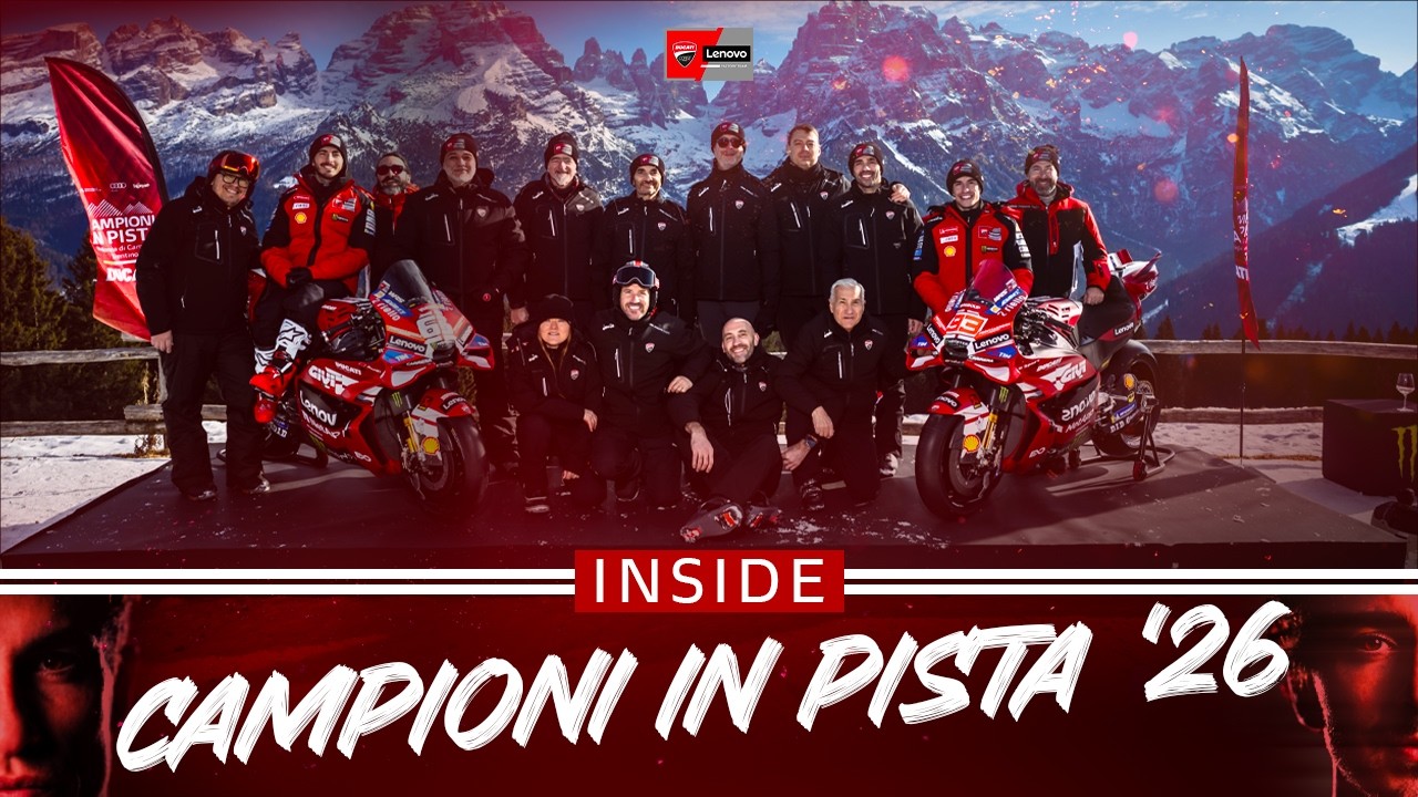 INSIDE Ducati Lenovo Team - S2 Ep. 00 - Campioni In Pista