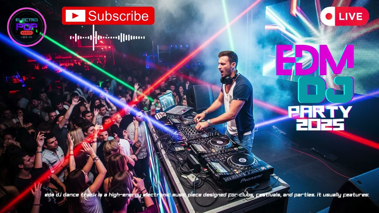EDM DJ Party 2025 #remix #electronicmusic #edm #music #deephouse #newmusic #newsong #newvideo #new