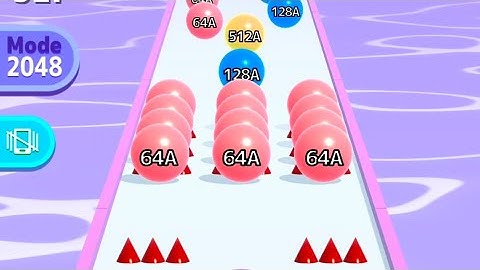 Ball Run 2048 All Levels Gameplay ( Android iOS) Level 87