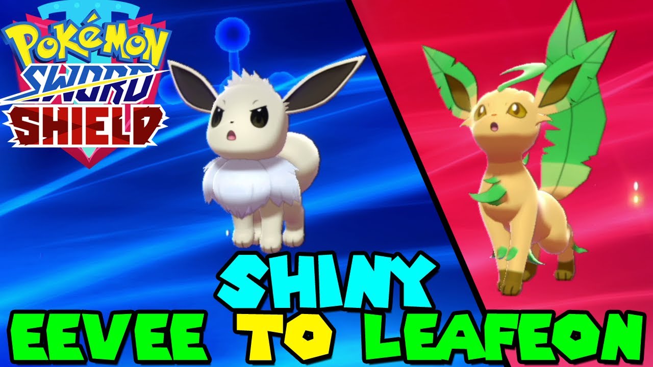 Eevee Shiny Evolução Para Umbreon Shiny Pokémon Sword #pokemon