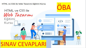 ÖBA HTML ve CSS İLE WEB TASARIMI EĞİTİMİ KURSU