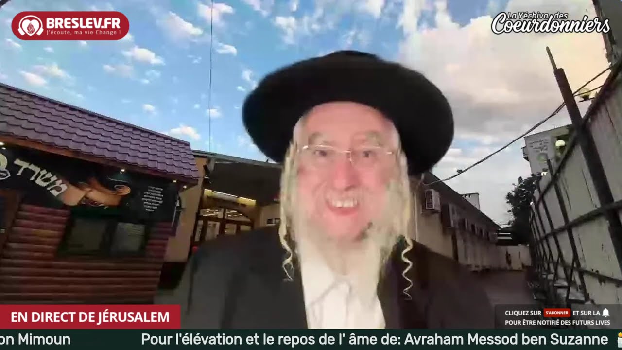 Likoutey Moharane Torah  61 - 4 Mars - Breslev