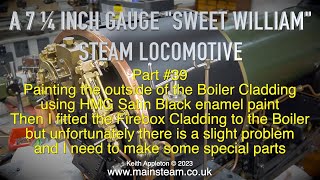 Thumbnail for A 7 ¼ INCH GAUGE "SWEET WILLIAM" LOCOMOTIVE - PART #39