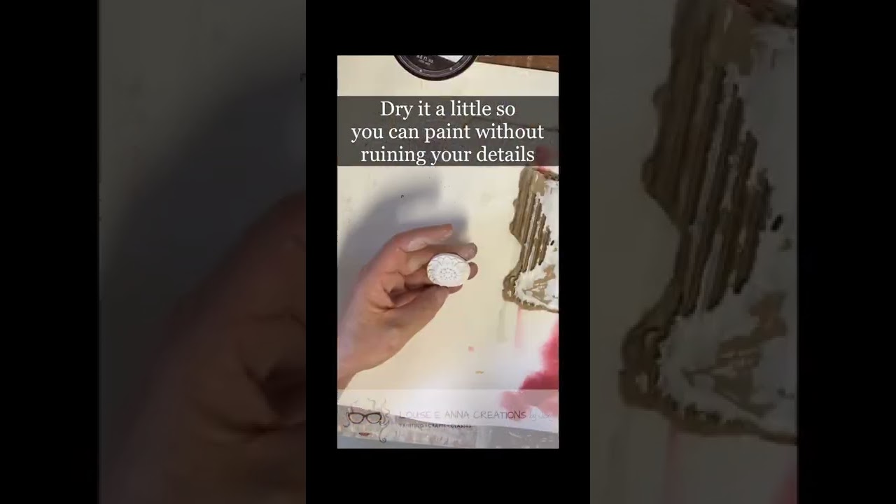 IOD cardboard ornament cardboard craft quick version!