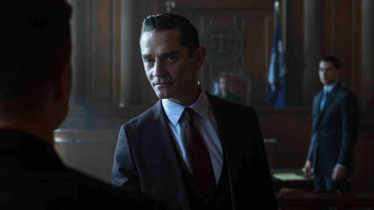 Theo Galavan Escapes Justice - Mayor James False Witness (Gotham TV Series)  - YouTube
