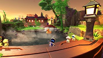 Bathhouse Battle - 100% Walkthrough (All Bots. Puzzle Pieces, Secret Level) | Astro Bot