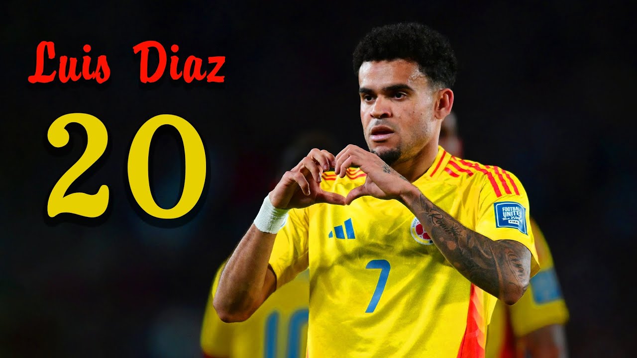 Luis Diaz - All Goals for Colombia