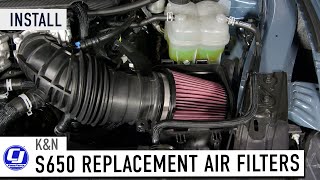 Maximize Airflow and Unlock Some Power in Your 2024 Mustang with a K&N Filter Upgrade! #s650