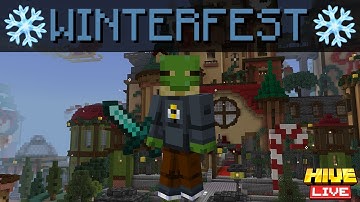 Hive Live But Its WINTERFEST! ❄️ Customs with YOU! 🔥