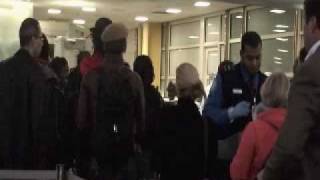 20091112 Rain leaving DCA airport for NY Ninja Assassin trip