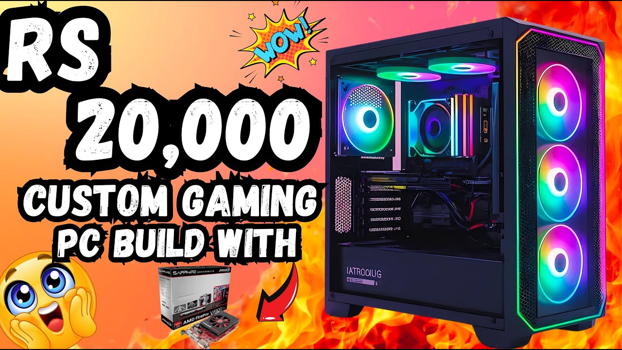 RS 20,000 INTEL GAMING CUSTOM PC BUILD IN PAKISTAN 2025 💥 | SAVE MONEY 💸20K INTEL PC BUILD🔥