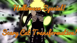 Scary Cat Transformation In Roblox! | Miraculous Roleplay 🎃👻