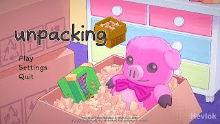 UNPACKING I FULL DEMO - Gameplay Walkthrough No Commentary