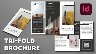 How to make Tri-fold Brochure in InDesign (Step-by-step) screenshot 1