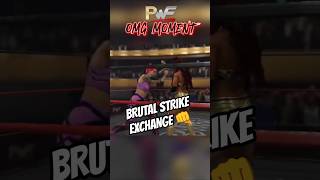 🔥 WWE2K PWF OMG Moment! Non-Stop Hard Strikes Exchange | Women's Division